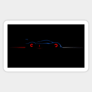 Peugeot at LeMans Sticker